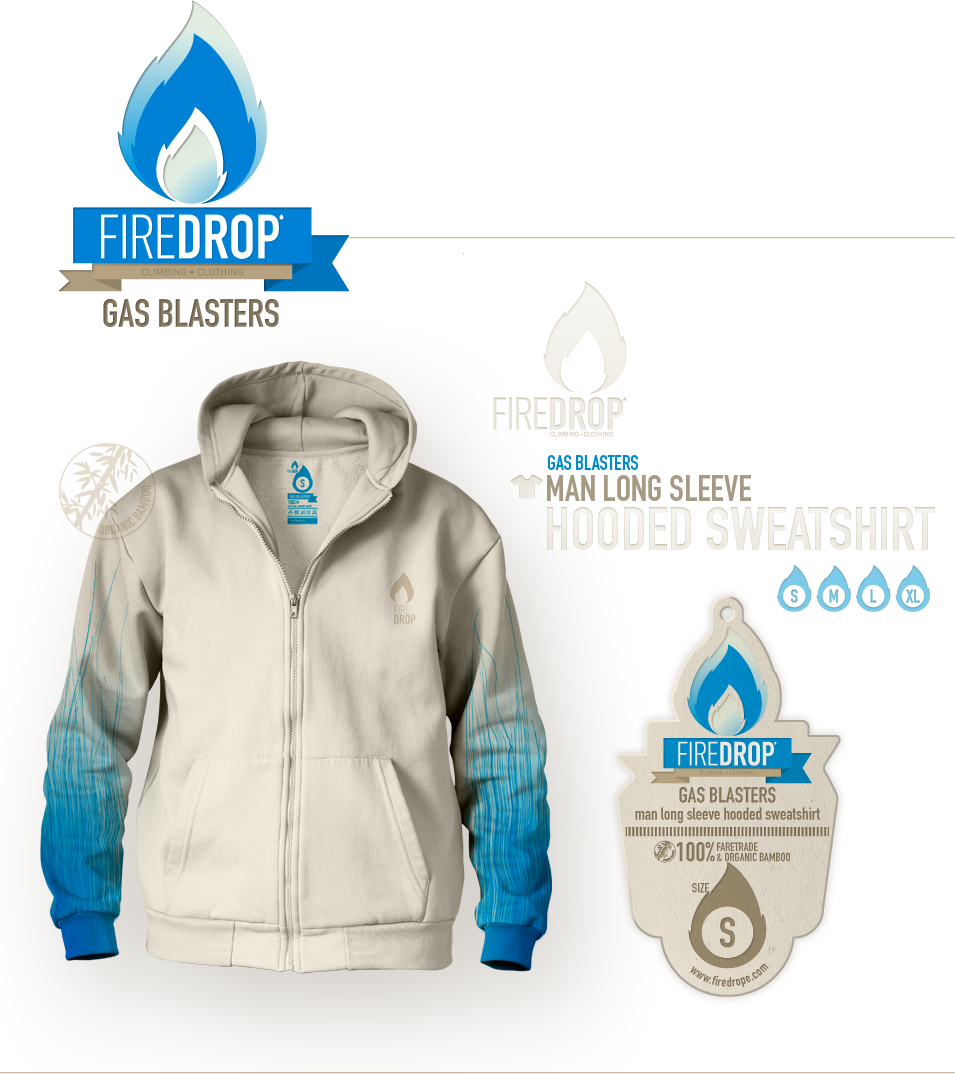 gas blasters | man short sleeve hooded sweatshirt