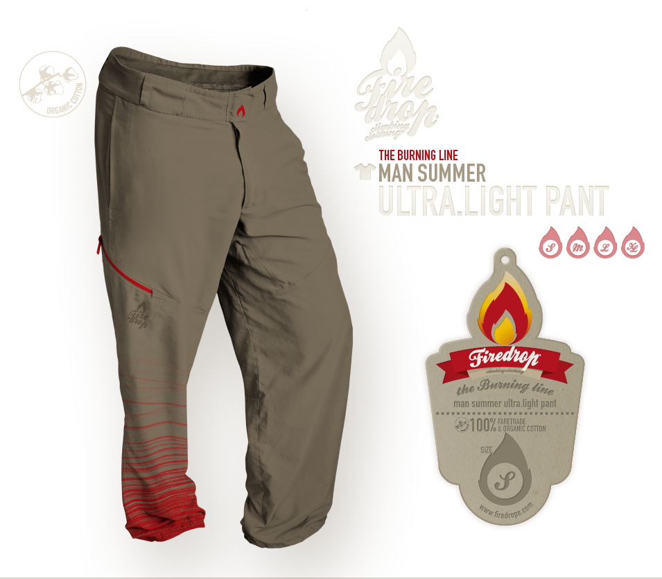 the burning line | man summer ultra.light pant